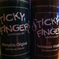 Photo taken at Sticky Fingers Smokehouse - Get Sticky. Have Fun! by Nicki L. on 6/7/2012