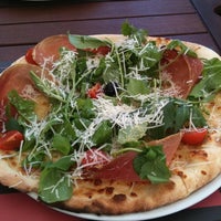 Photo taken at Pizza Luca&amp;#39;s by gogi o. on 10/7/2011