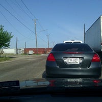 Photo taken at Rail road crossing by Justin C. on 6/14/2012