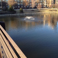 Photo taken at Atlantic Station Pond by Ed H. on 12/31/2011