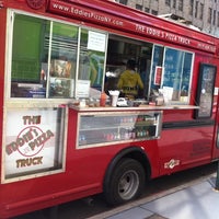 Photo taken at The Eddie&amp;#39;s Pizza Truck by Feather L. on 4/15/2011