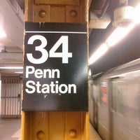 Photo taken at MTA Subway - 34th St/Penn Station (A/C/E) by Ryan N. on 2/6/2011