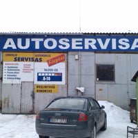 รูปภาพถ่ายที่ Autoservisas Lieptas โดย Karolis R. เมื่อ 2/27/2012