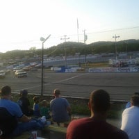Photo taken at LaCrosse Fairgrounds Speedway by John D. on 7/15/2012