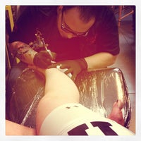 Photo taken at Wyld Chyld Tattoo by Leah N. on 4/14/2012