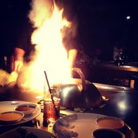 Photo taken at DaRuMa- Japanese Steakhouse and Sushi Lounge by Haley D. on 6/26/2012