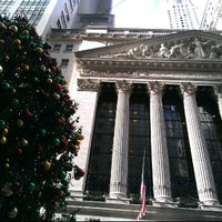Photo taken at NYSE Christmas Tree by Milo B. A. on 12/16/2011