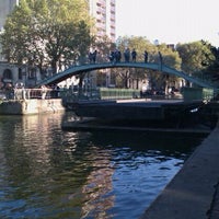 Photo taken at Pont tournant de la rue Dieu by Marwan J. on 10/23/2011