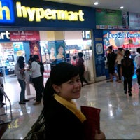 Photo taken at Hypermart by Pandu N. on 11/29/2011