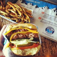 Photo taken at Elevation Burger by Erin L. on 6/22/2012