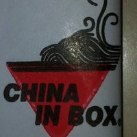 Photo taken at China in Box by 💀Jader S. on 1/29/2012