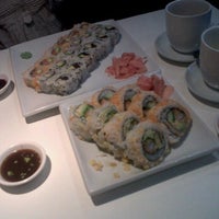 Photo taken at Eat Sushi by Hanane A. on 1/14/2012