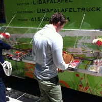 Photo taken at Liba Falafel Truck by Max M. on 6/18/2012