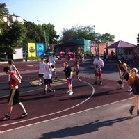Photo taken at центр уличного баскетбола (фирсова) by Victoria P. on 6/28/2012