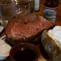 Photo taken at Chuck&#39;s Steak House by Dirk M. on 4/17/2011