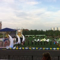 Photo taken at Стадион by Vlada T. on 6/12/2012