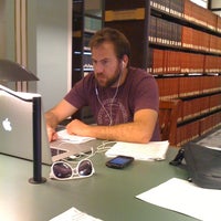 Photo taken at Southwestern Law School - Law Library by Maggie W. on 5/1/2011