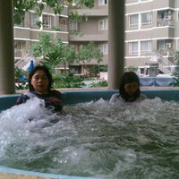 Photo taken at Swimming Pool Tower B - Sudirman Park by &amp;#39;Iwenks&amp;#39; I. on 12/25/2011