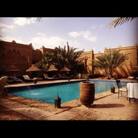 Photo taken at Kasbah Tizimi Hotel Erfoud by Jordan H. on 5/28/2012