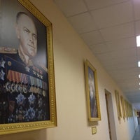 Photo taken at Военная академия материально-технического обеспечения им. генерала армии А. В. Хрулёва by Ekaterina on 4/14/2012