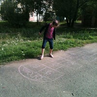 Photo taken at Школа 77 by brunette b. on 8/15/2012