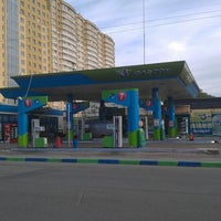 Photo taken at АЗС Фаэтон by Павел С. on 6/4/2012