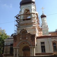 Photo taken at Храм Преподобного Сергия Радонежского by Lilu P. on 8/26/2012