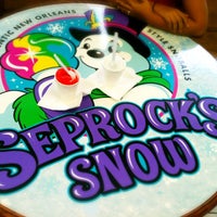 Photo taken at Seprock&amp;#39;s Snow by Crystal L. on 7/24/2012