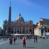 Photo taken at Piazza Pio XII by Oleg M. on 10/10/2011