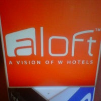 Photo taken at Aloft Montréal Airport by Armand M. on 11/17/2011