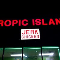 Photo taken at Tropical Island Original Jerk Chicken by ᴡ P. on 3/1/2012