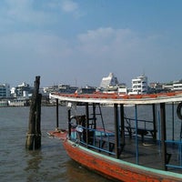 Photo taken at Wat Thong Thammachat Pier by Natseree J. on 1/7/2012