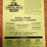 Снимок сделан в Andolini&amp;#39;s Pizza пользователем Dan S. 3/13/2012