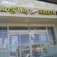 Photo taken at Nature&amp;#39;s Way Health Foods by Anthony S. on 6/15/2012