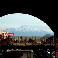 Photo taken at Metro Tepalcates (Línea A) by Mauricio E. on 10/7/2011
