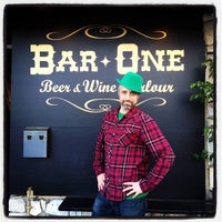 Photo taken at Bar One: a craft beer bar by Adam B. on 3/18/2012