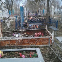 Photo taken at Елшанское кладбище by КостяСаратовский on 4/12/2012