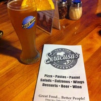 Photo taken at Siracusa&amp;#39;s New York Pizzeria by Steve G. on 3/31/2012