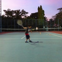 Photo taken at สนามเทนนิสศูนย์เยาวชนเฉลิมพระเกียรติ by Nadal C. on 3/3/2012