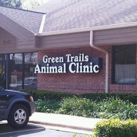 Photo taken at Green Trails Animal Clinic by Shelby W. on 4/18/2012