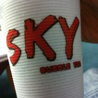 Photo taken at Sky Bubble Tea by 👑 Clarence H. on 9/4/2012