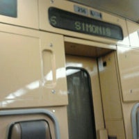 Photo taken at Metro Line 6 (MIVB / STIB) by Julien C. on 6/5/2012