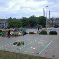 Photo taken at Bethune Elementary by Byron A. on 5/7/2012
