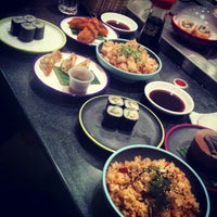 Photo taken at YO! Sushi by Ema C. on 4/20/2012