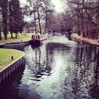Photo taken at Basingstoke Canal Visitor Centre by Emily W. on 4/7/2012