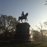 Photo taken at Major General John A. Logan Statue by jenefer d. on 3/23/2012