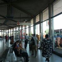 Photo taken at North Greenwich Bus Station by Dan H. on 7/24/2012