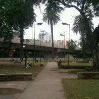 Photo taken at Plaza Virrey Vértiz by Leonardo B. on 5/27/2012