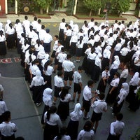 Photo taken at SMA Negeri 24 Bandung by Aditya Y P. on 7/9/2012