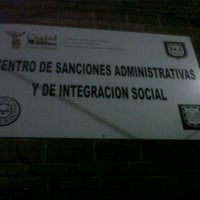 Photo taken at Centro de Sanciones Administrativas &amp;quot;Torito&amp;quot; by Fabricio G. on 2/20/2012